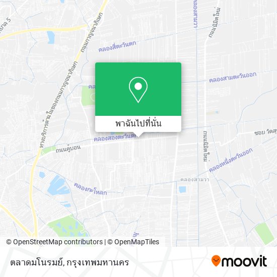 ตลาดมโนรมย์ แผนที่
