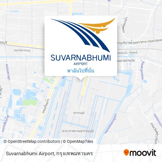 Suvarnabhumi Airport แผนที่