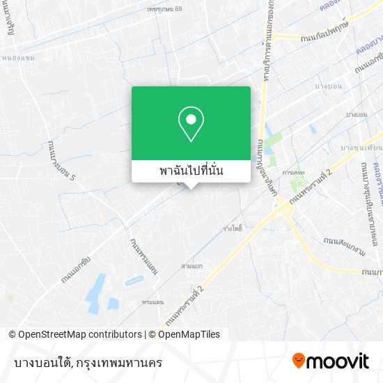 บางบอนใต้ แผนที่