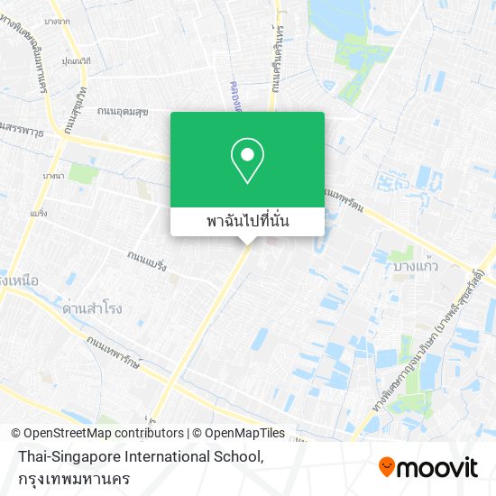 Thai-Singapore International School แผนที่