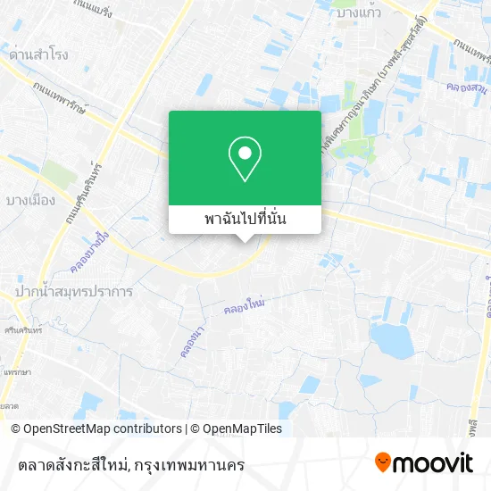 ตลาดสังกะสีใหม่ แผนที่