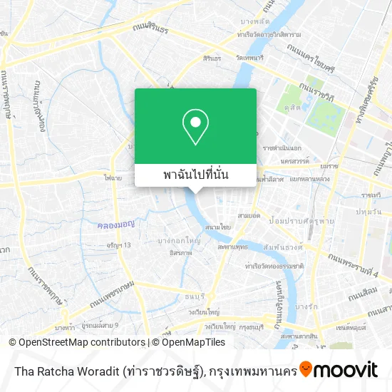 Tha Ratcha Woradit (ท่าราชวรดิษฐ์) แผนที่