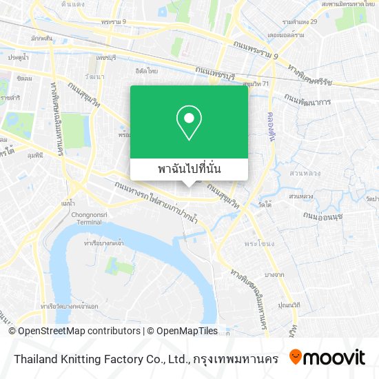 Thailand Knitting Factory Co., Ltd. แผนที่