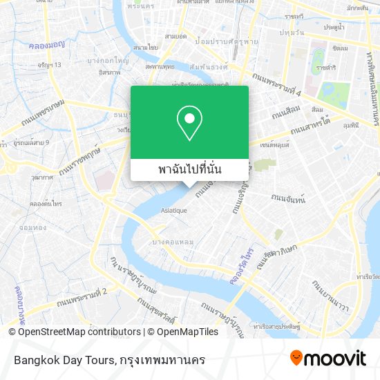 Bangkok Day Tours แผนที่