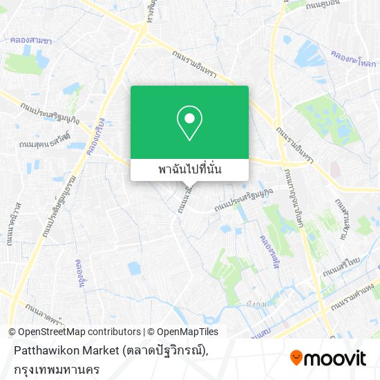 Patthawikon Market (ตลาดปัฐวิกรณ์) แผนที่