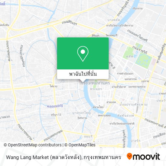 Wang Lang Market (ตลาดวังหลัง) แผนที่