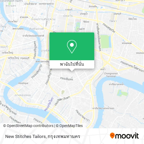 New Stitches Tailors แผนที่