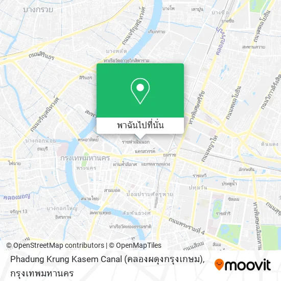 Phadung Krung Kasem Canal (คลองผดุงกรุงเกษม) แผนที่