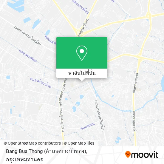 Bang Bua Thong (อำเภอบางบัวทอง) แผนที่