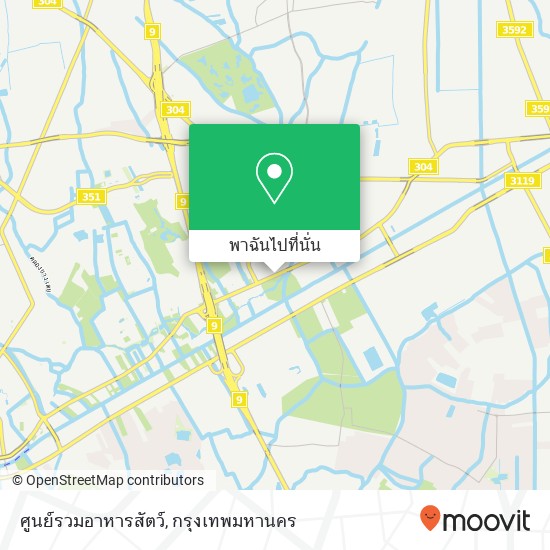 ศูนย์รวมอาหารสัตว์ แผนที่