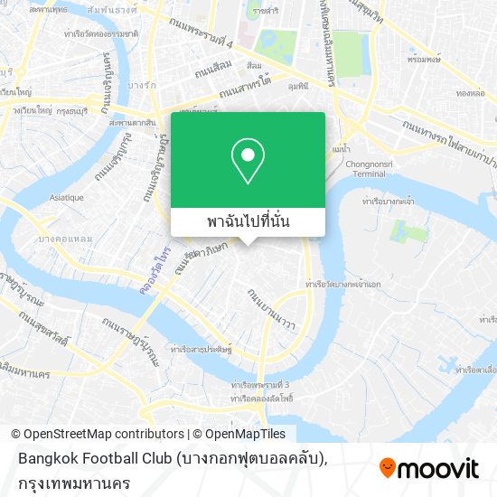 Bangkok Football Club (บางกอกฟุตบอลคลับ) แผนที่
