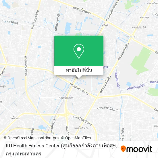 KU Health Fitness Center แผนที่