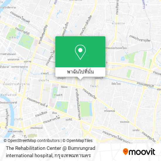 The Rehabilitation Center @ Bumrungrad international hospital แผนที่