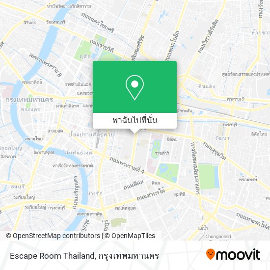 Escape Room Thailand แผนที่