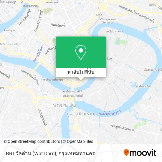 BRT วัดด่าน (Wat Darn) แผนที่