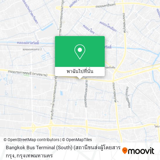 Bangkok Bus Terminal (South) (สถานีขนส่งผู้โดยสารกรุง แผนที่