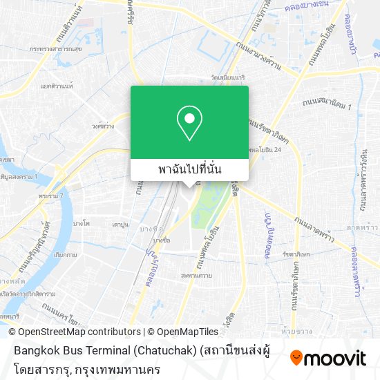 Bangkok Bus Terminal (Chatuchak) (สถานีขนส่งผู้โดยสารกรุ แผนที่