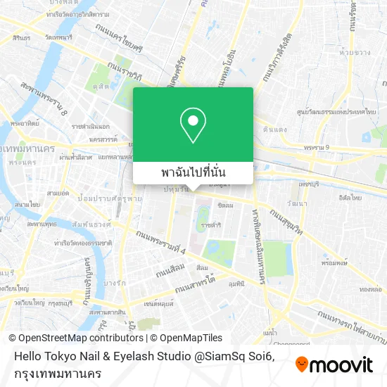 Hello Tokyo Nail & Eyelash Studio @SiamSq Soi6 แผนที่