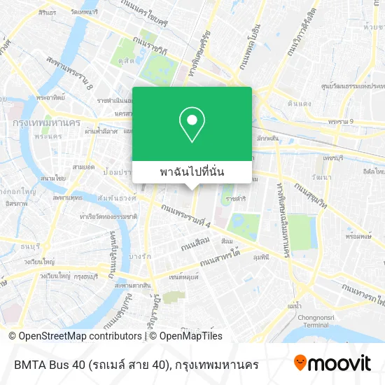 BMTA Bus 40 (รถเมล์ สาย 40) แผนที่