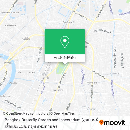 Bangkok Butterfly Garden and Insectarium แผนที่