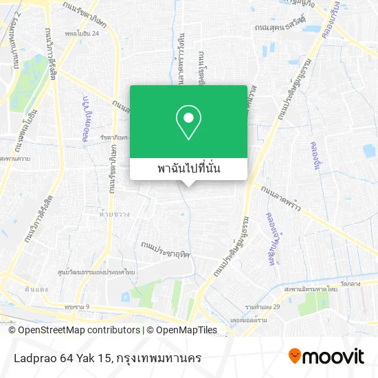 Ladprao 64 Yak 15 แผนที่