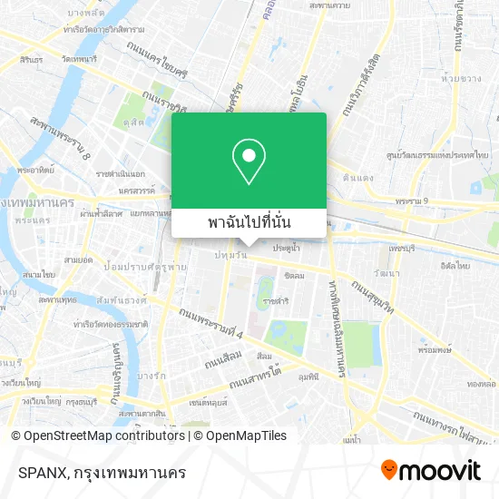 SPANX แผนที่
