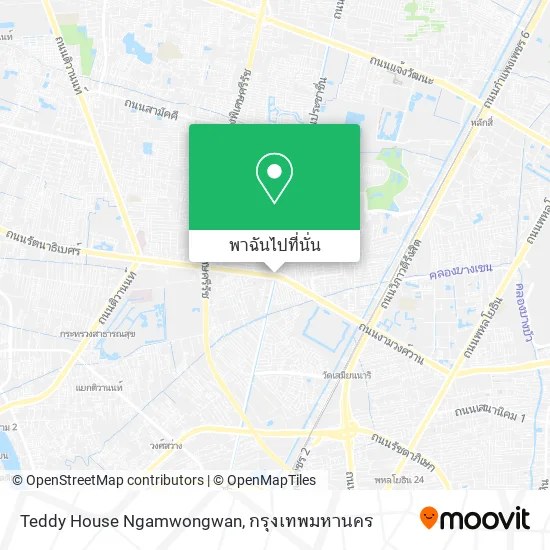 Teddy House Ngamwongwan แผนที่