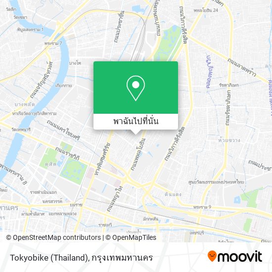 Tokyobike (Thailand) แผนที่