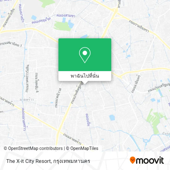 The X-it City Resort แผนที่