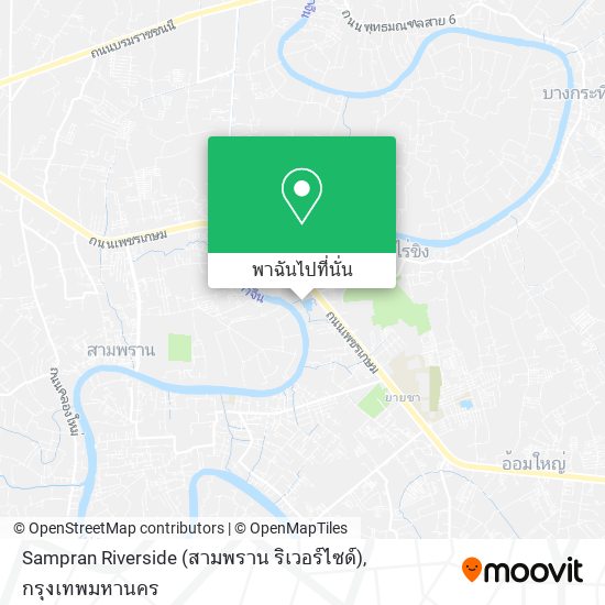 Sampran Riverside (สามพราน ริเวอร์ไซด์) แผนที่