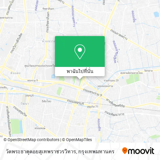 วัดพระธาตุดอยสุเทพราชวรวิหาร แผนที่