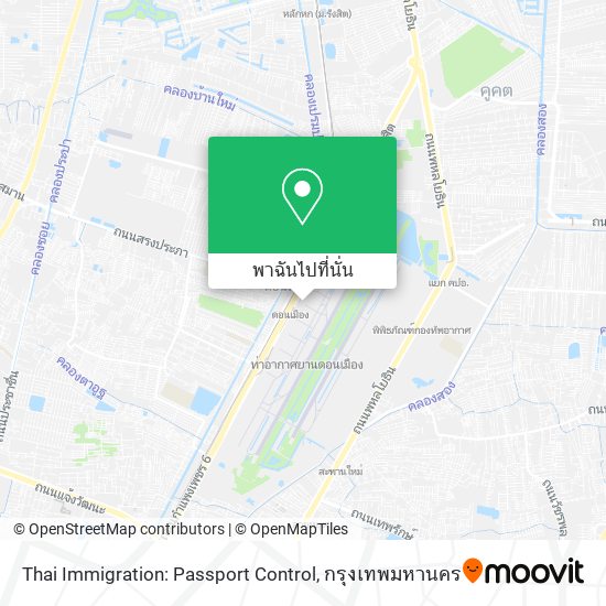 Thai Immigration: Passport Control แผนที่