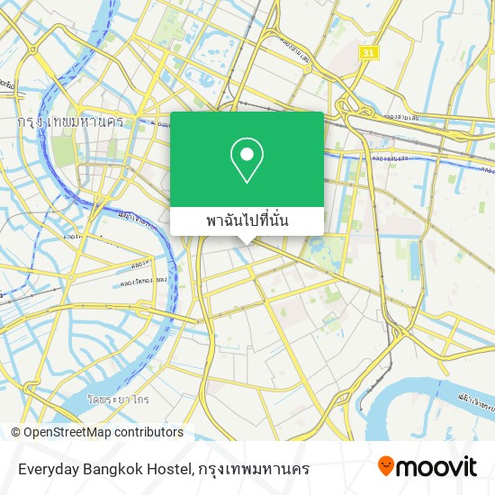 Everyday Bangkok Hostel แผนที่