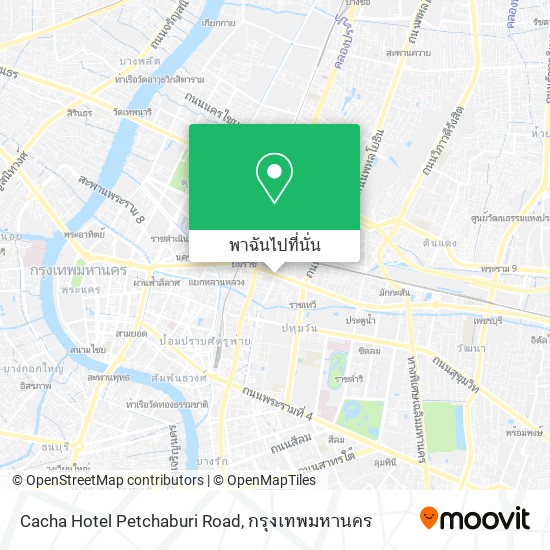 Cacha Hotel Petchaburi Road แผนที่