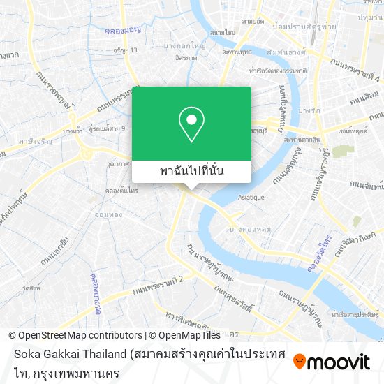 Soka Gakkai Thailand แผนที่