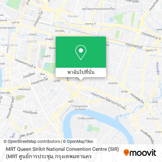 MRT Queen Sirikit National Convention Centre (SIR) (MRT ศูนย์การประชุม แผนที่