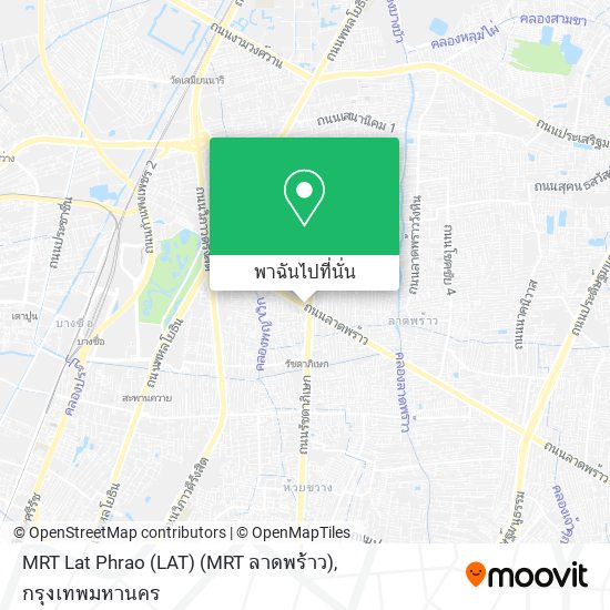 MRT Lat Phrao (LAT) (MRT ลาดพร้าว) แผนที่