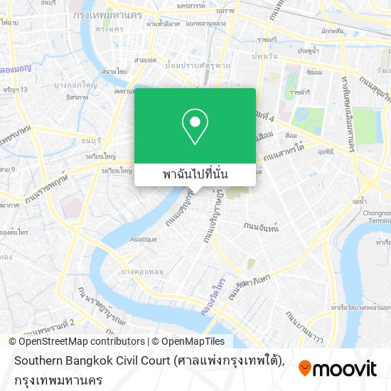 Southern Bangkok Civil Court (ศาลแพ่งกรุงเทพใต้) แผนที่