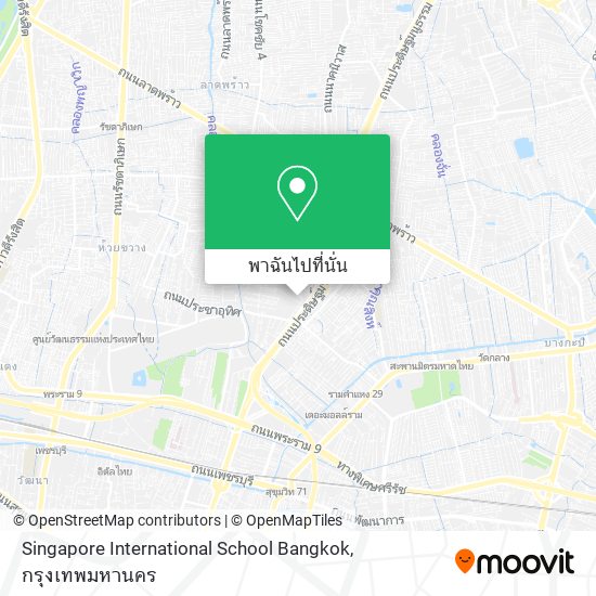 Singapore International School Bangkok แผนที่