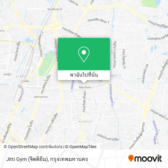 Jitti Gym (จิตติยิม) แผนที่