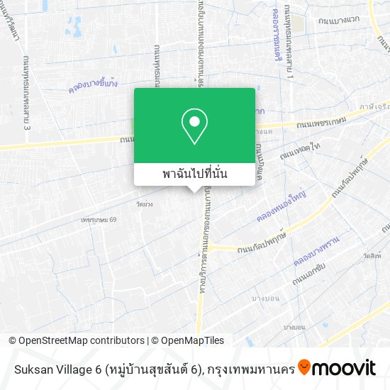 Suksan Village 6 (หมู่บ้านสุขสันต์ 6) แผนที่