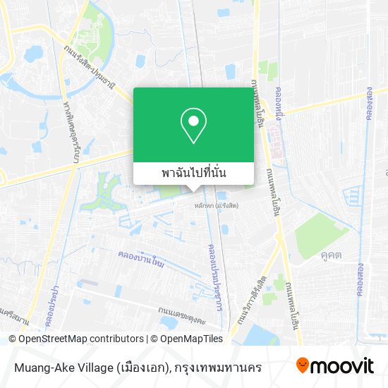 Muang-Ake Village (เมืองเอก) แผนที่