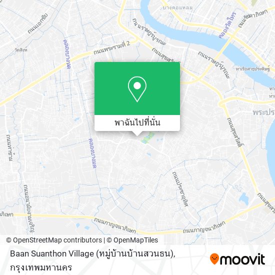 Baan Suanthon Village (หมู่บ้านบ้านสวนธน) แผนที่