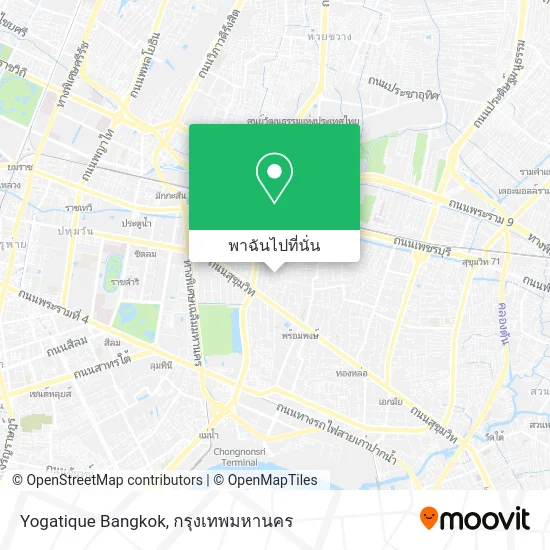 Yogatique Bangkok แผนที่