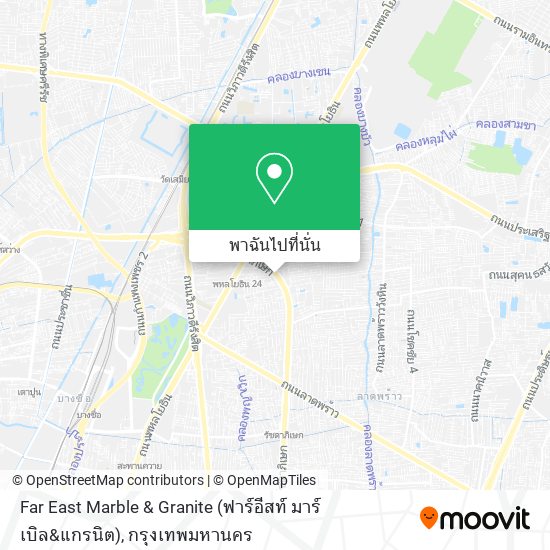 Far East Marble & Granite (ฟาร์อีสท์ มาร์เบิล&แกรนิต) แผนที่
