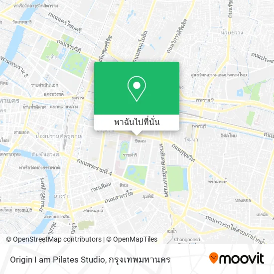 Origin I am Pilates Studio แผนที่