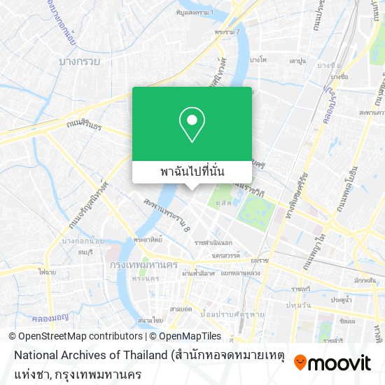 National Archives of Thailand แผนที่