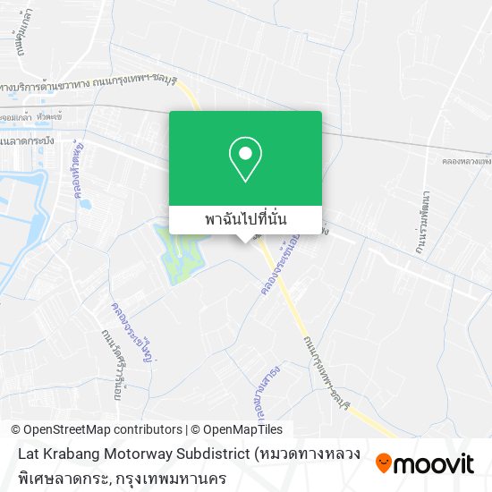 Lat Krabang Motorway Subdistrict แผนที่