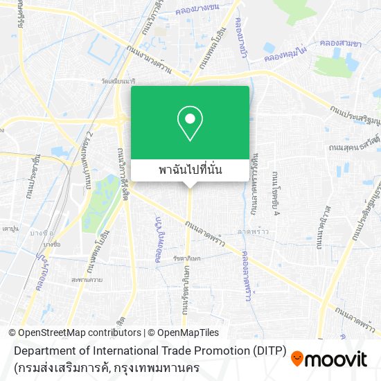 Department of International Trade Promotion (DITP) (กรมส่งเสริมการค้ แผนที่