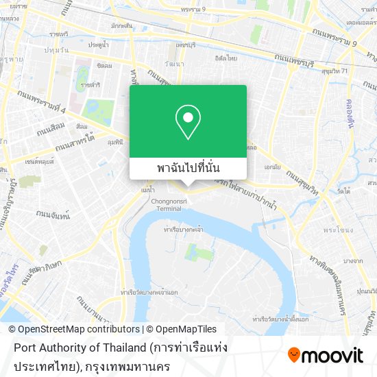Port Authority of Thailand (การท่าเรือแห่งประเทศไทย) แผนที่